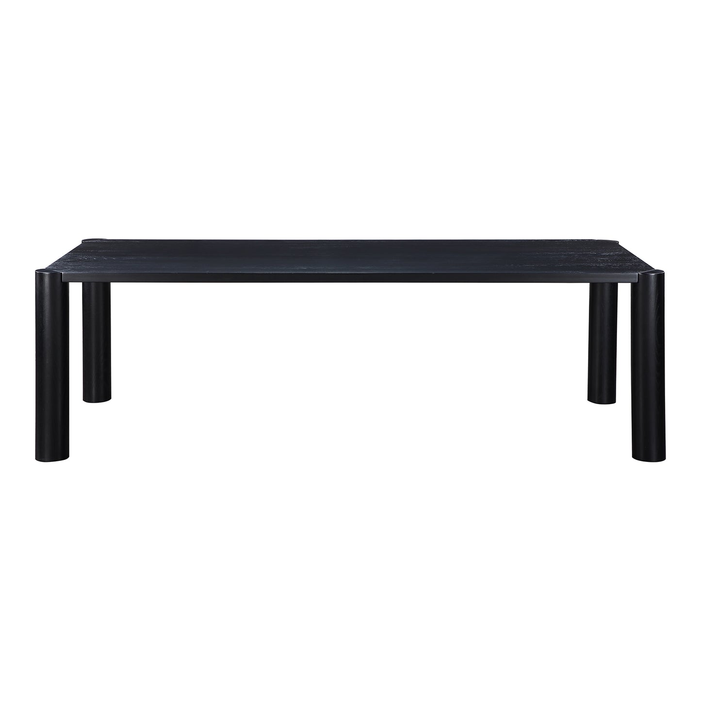 Post Large Dining Table Black | Black