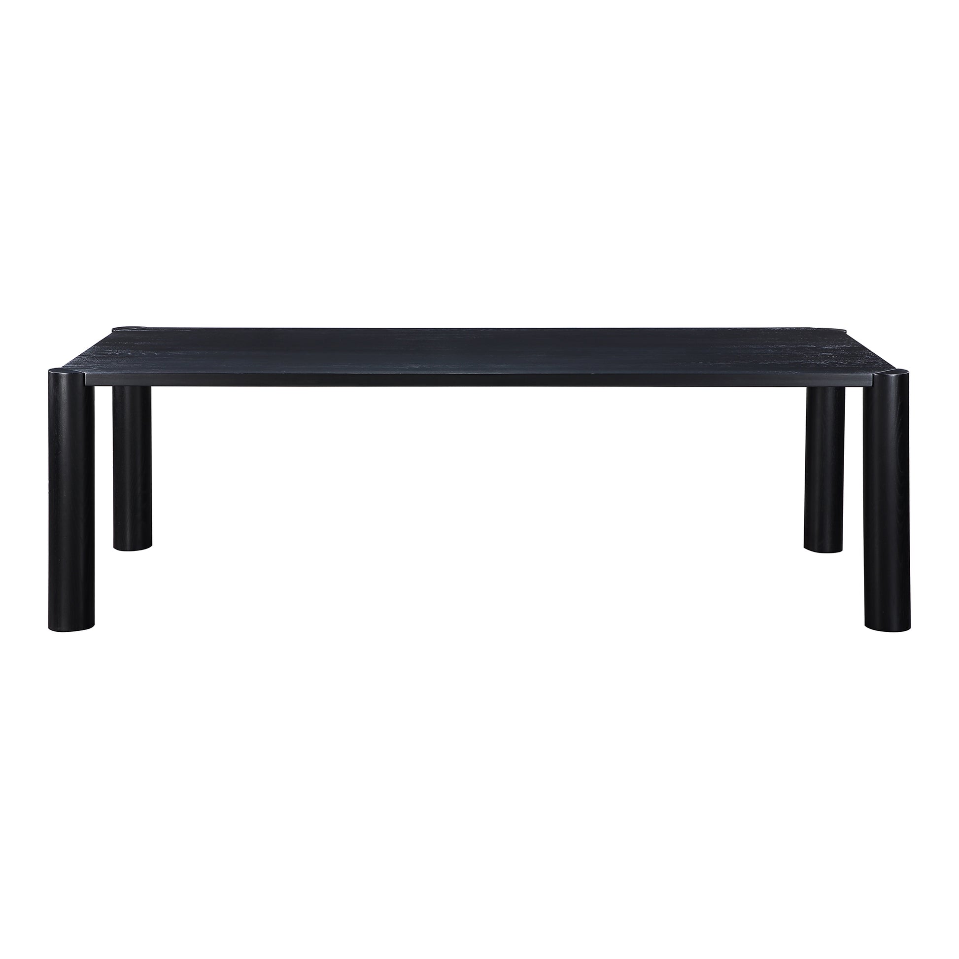 Post Large Dining Table Black | Black