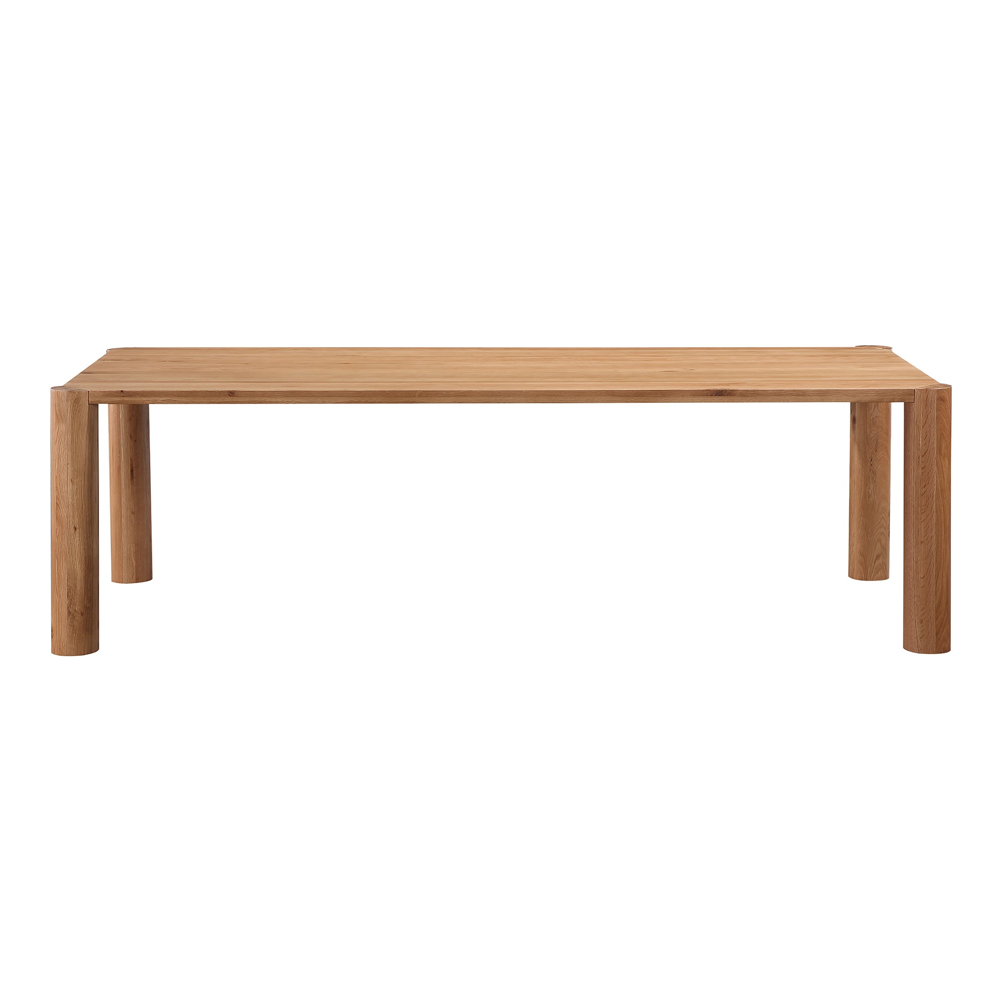 Post Large Table Large Natural Oak | White