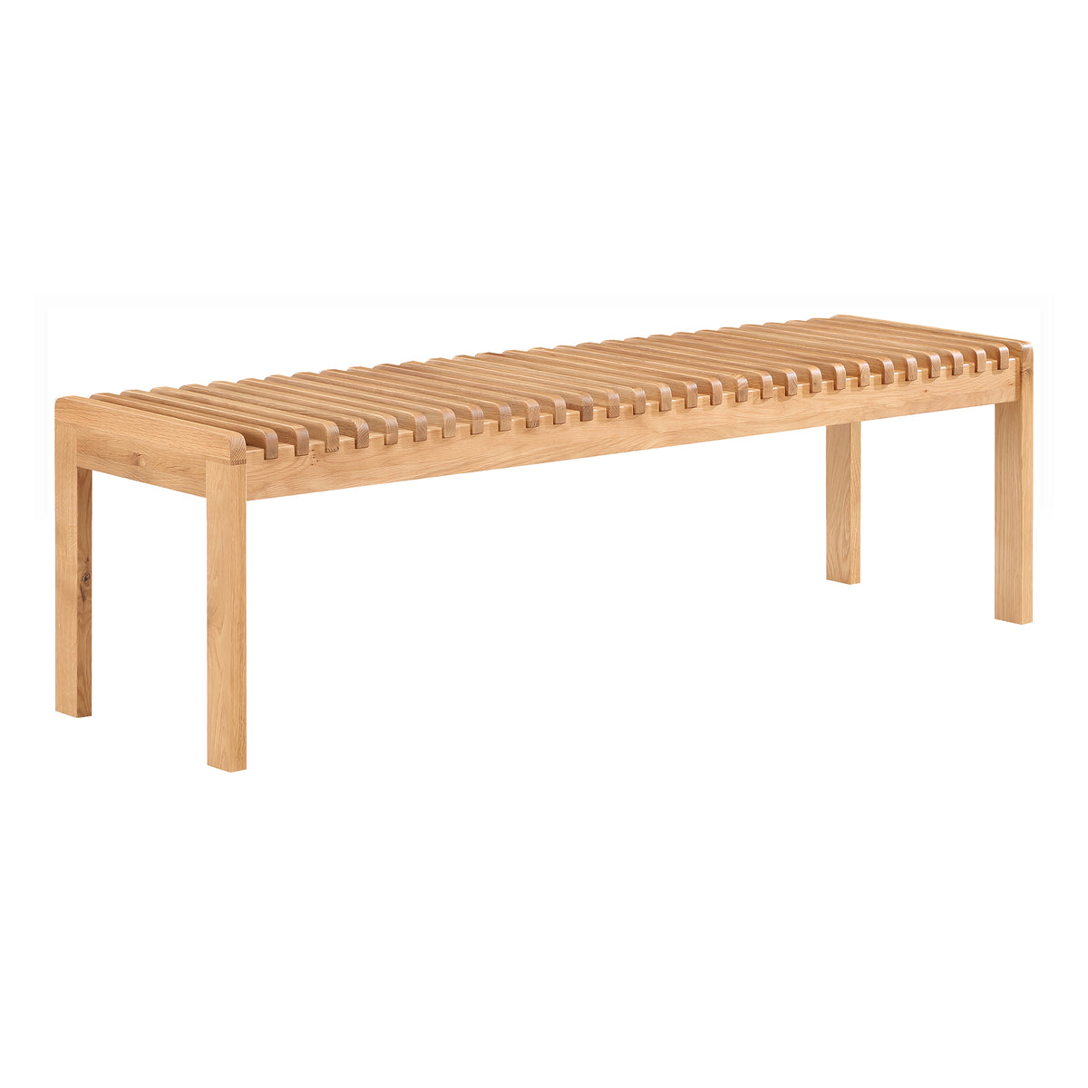 Rohe Bench Natural Oak by Moe's Home