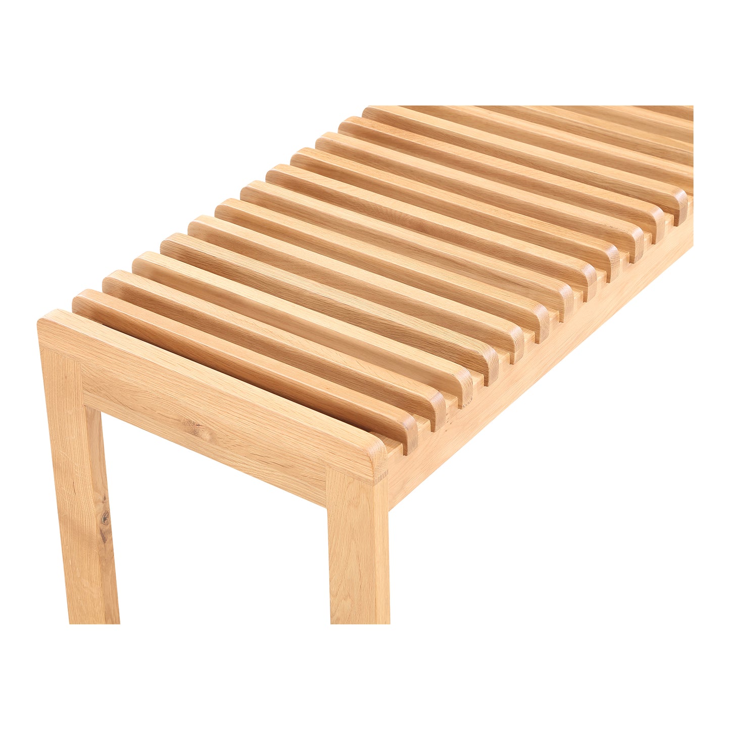 Rohe Bench Natural Oak by Moe's Home
