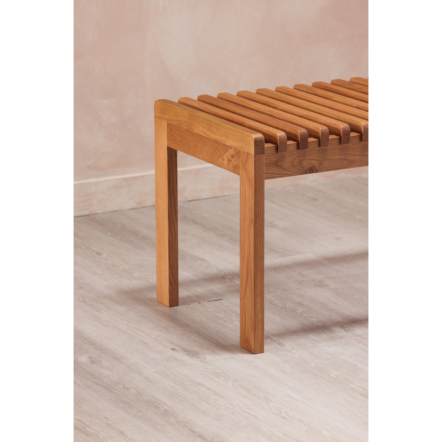 Rohe Bench Natural Oak by Moe's Home