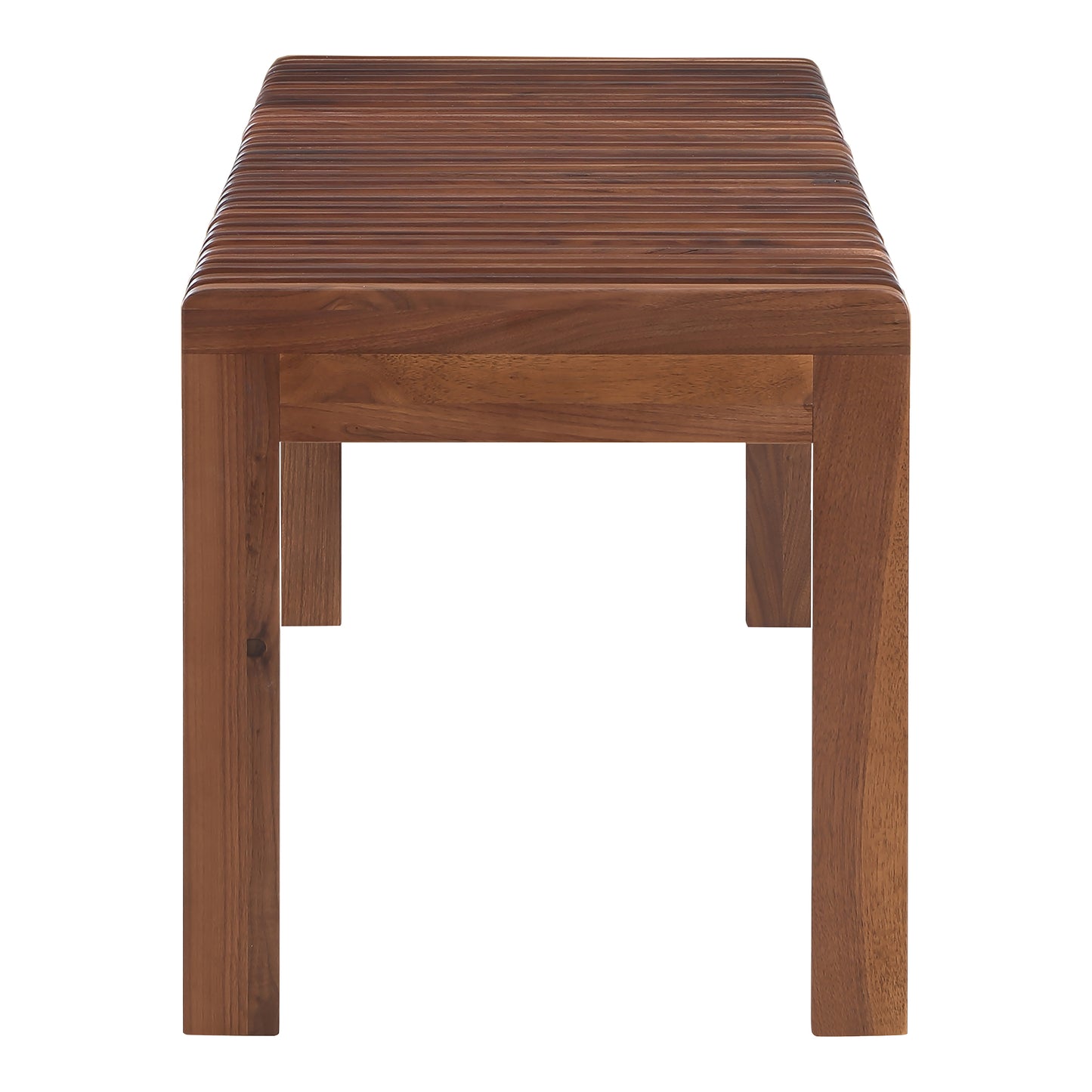 Rohe Bench Walnut Brown by Moe's Home