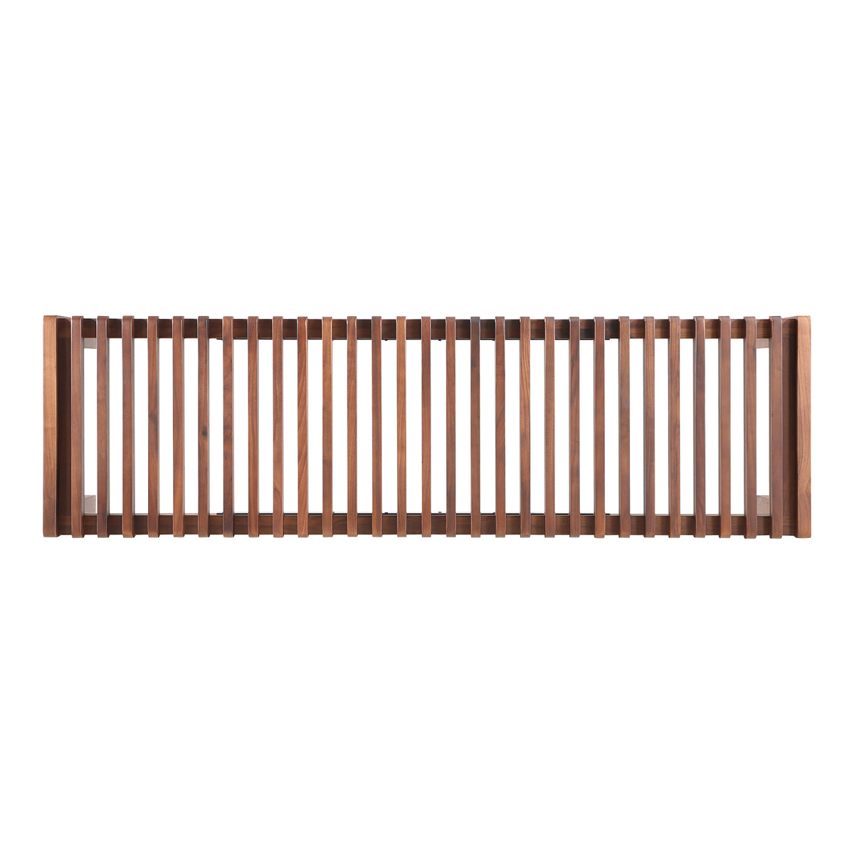 Rohe Bench Walnut Brown by Moe's Home