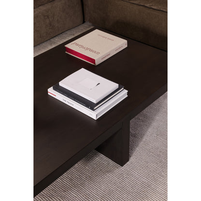 Folke Rectangular Coffee Table Dark Brown