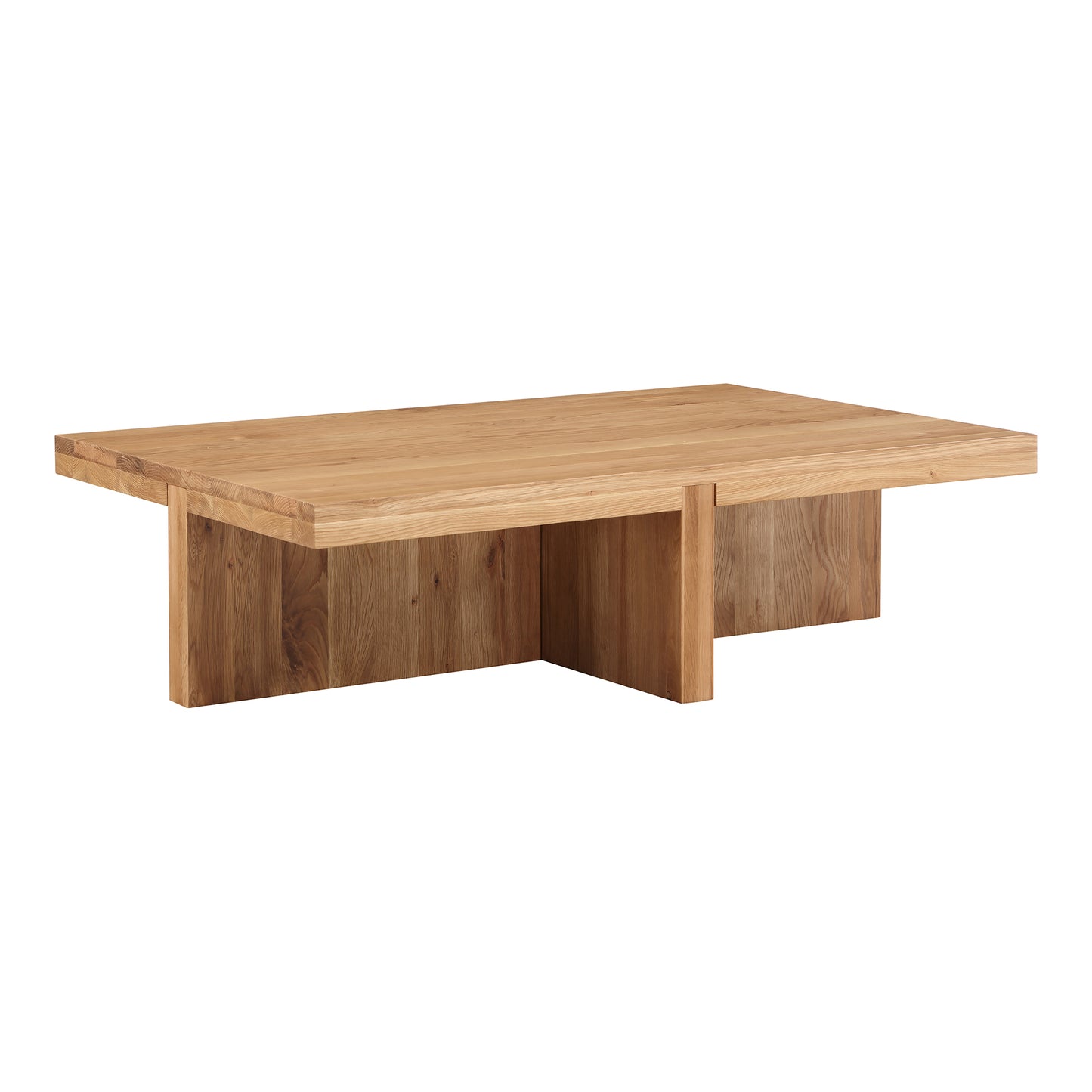 Folke Rectangular Coffee Table Natural by Moe's Home