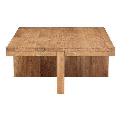 Folke Rectangular Coffee Table Natural by Moe's Home