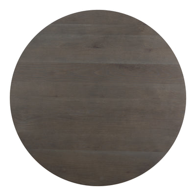 Folke Round Coffee Table Dark Brown by Moe's Home