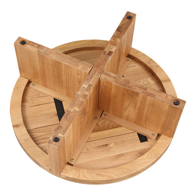 Folke Round Coffee Table Natural by Moe's Home