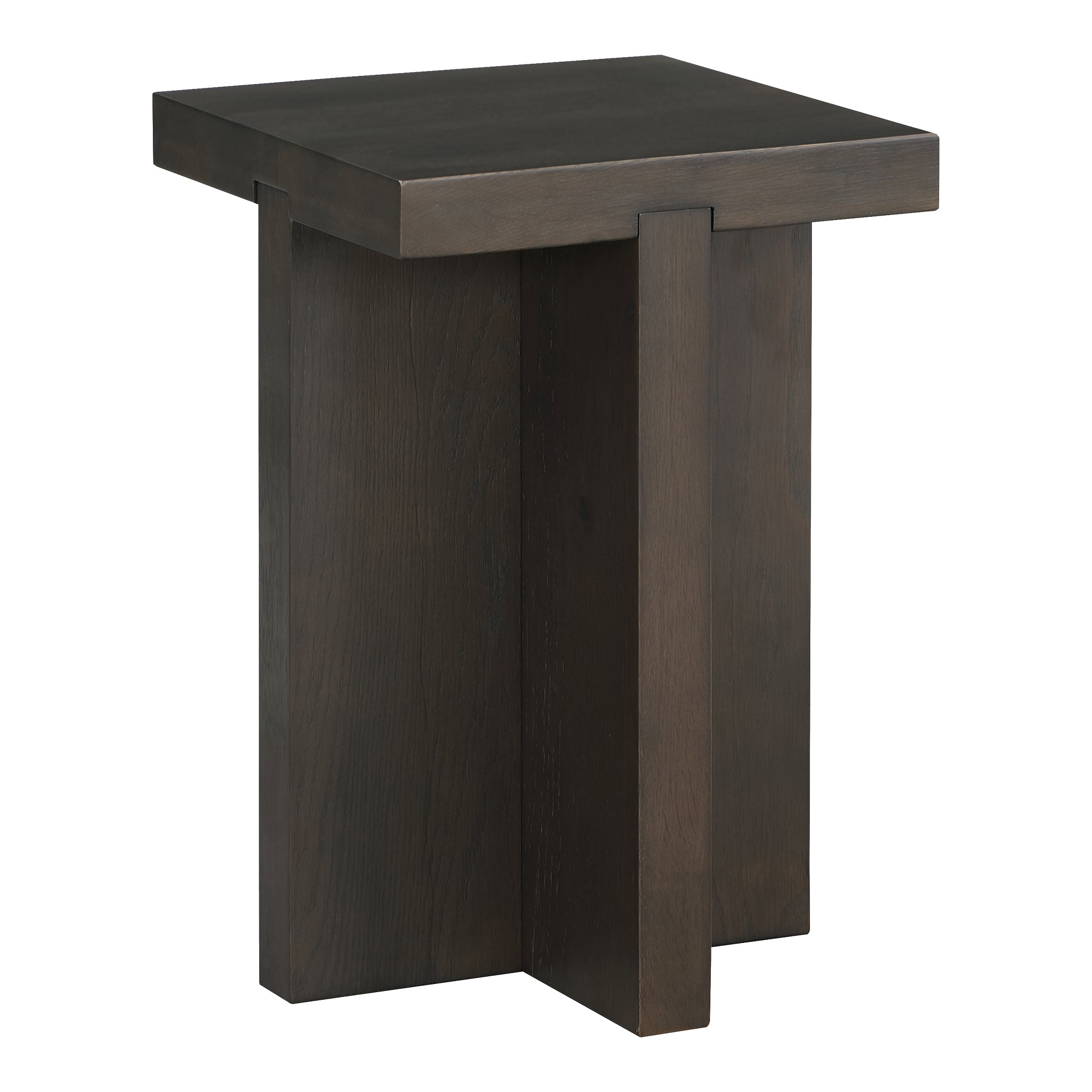 Folke Side Table Dark Brown | Brown