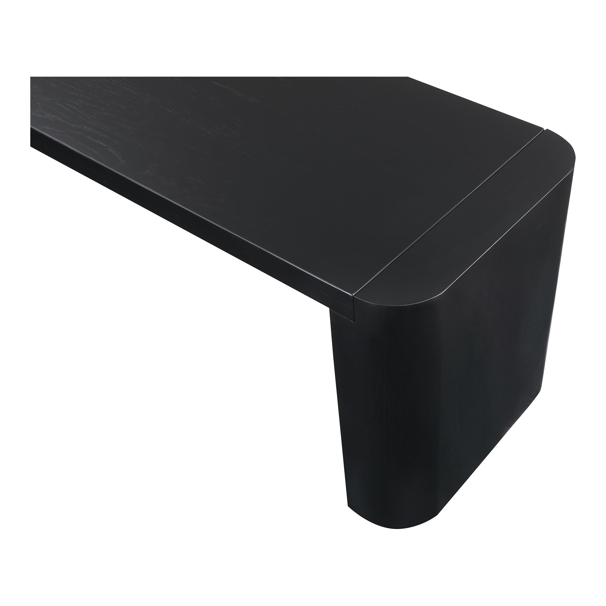 Post Small Dining Bench Black