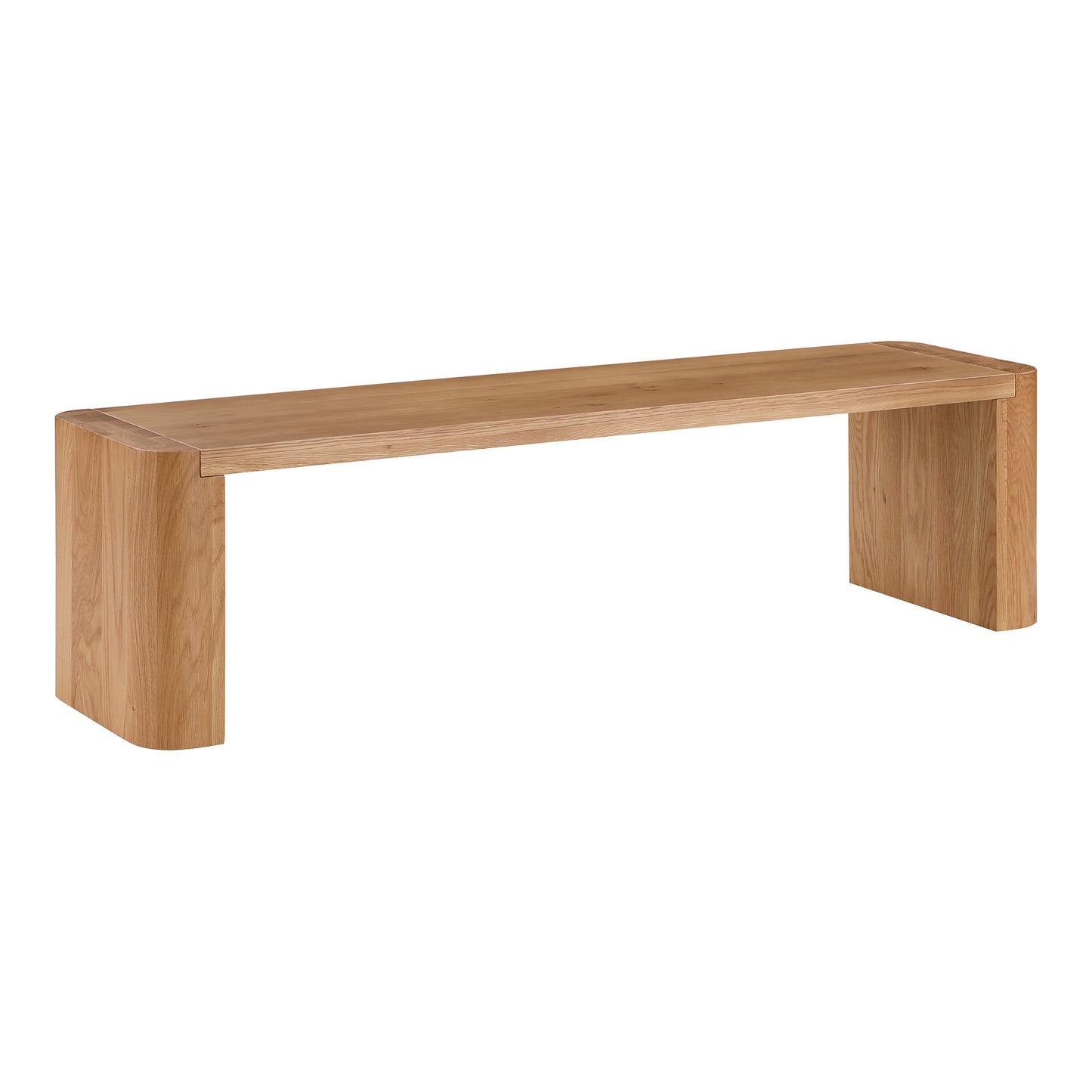 Post Small Dining Bench Natural by Moe's Home