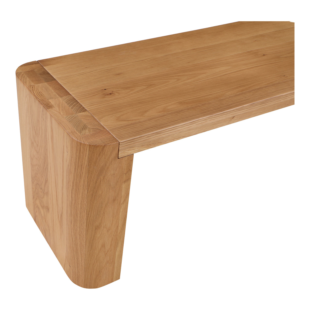 Post Small Dining Bench Natural by Moe's Home