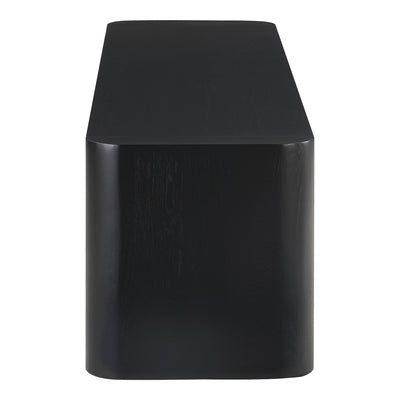Post Large Dining Bench Black by Moe's Home