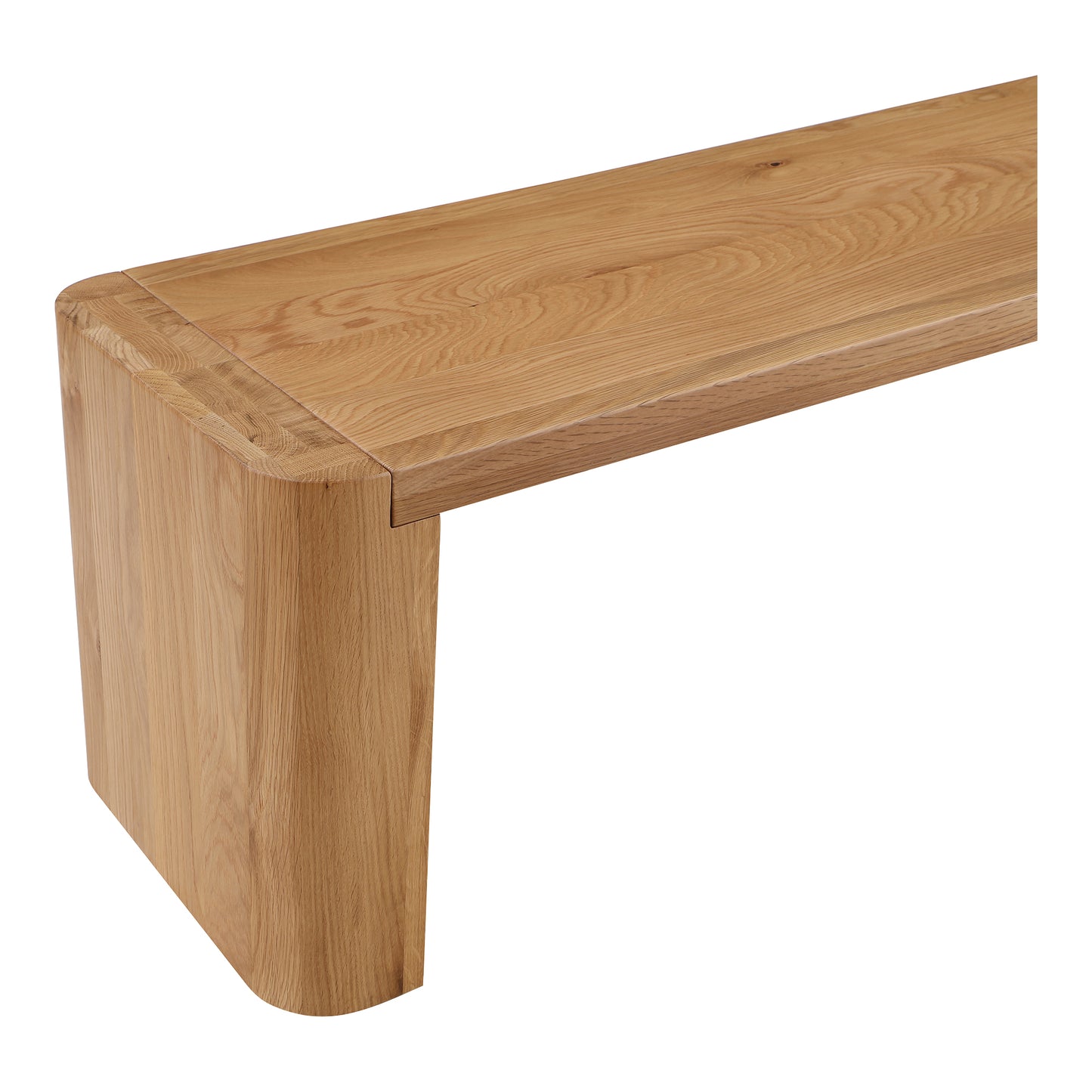 Post Large Dining Bench Natural by Moe's Home