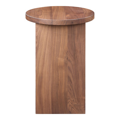 Grace Accent Table Walnut Brown by Moe's Home
