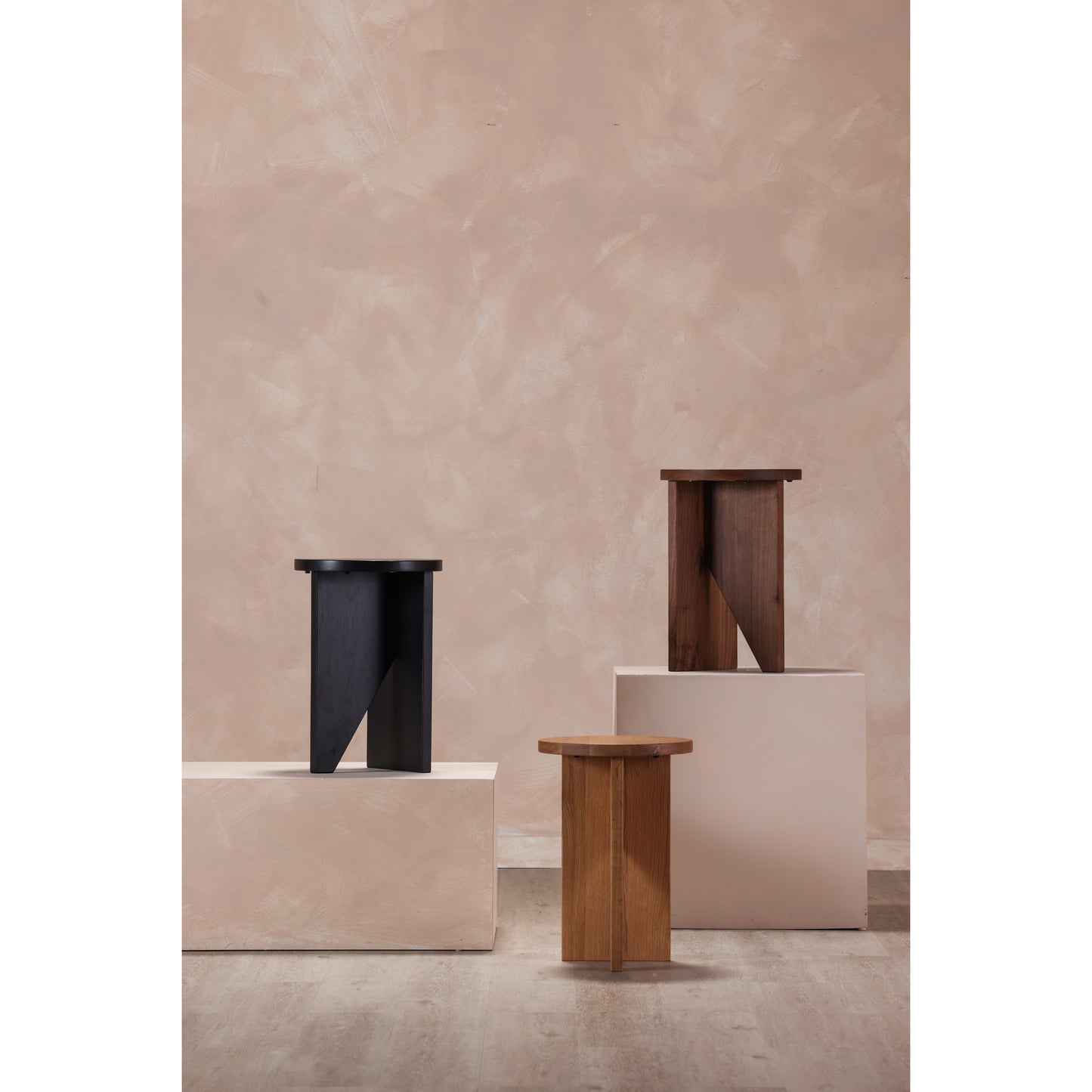 Grace Accent Table Walnut Brown by Moe's Home