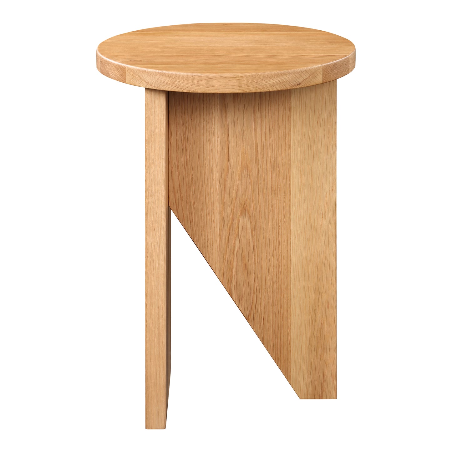 Grace Accent Table Natural Oak by Moe's Home