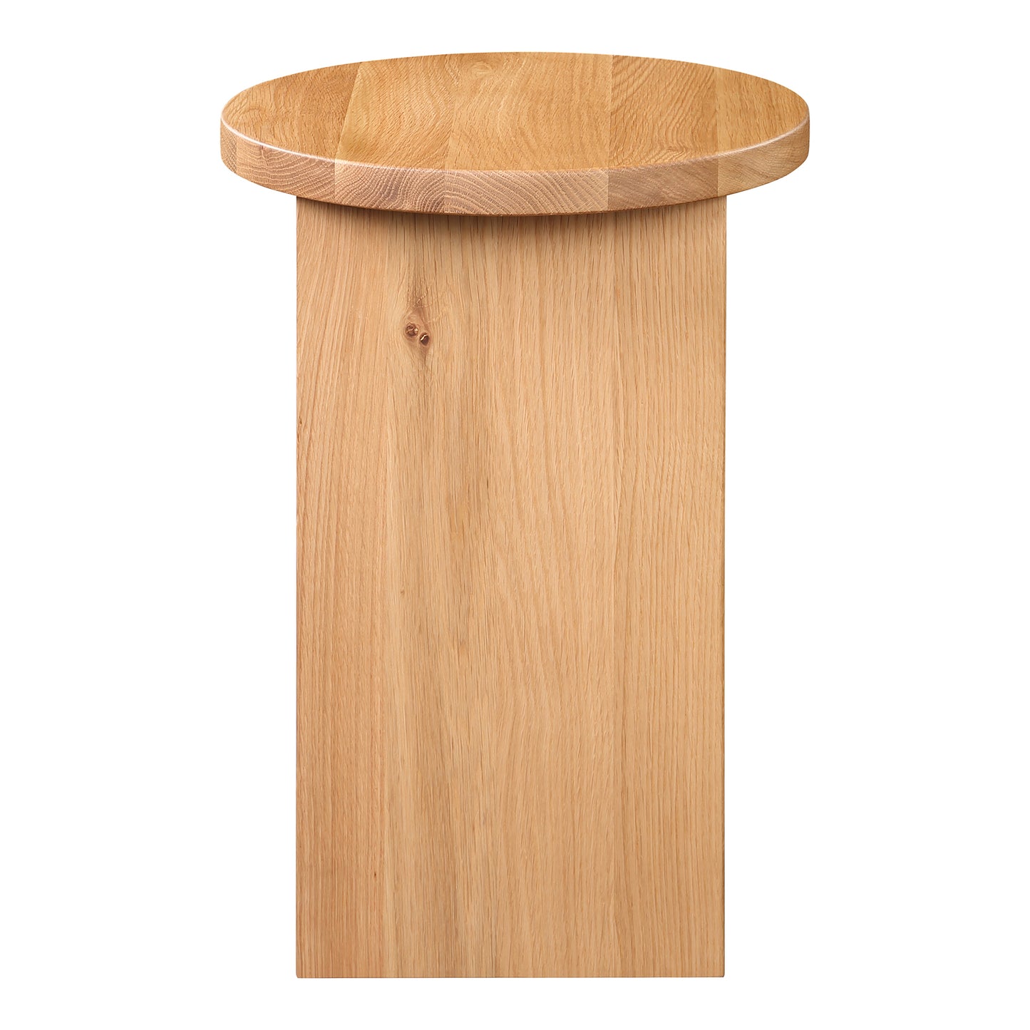 Grace Accent Table Natural Oak by Moe's Home