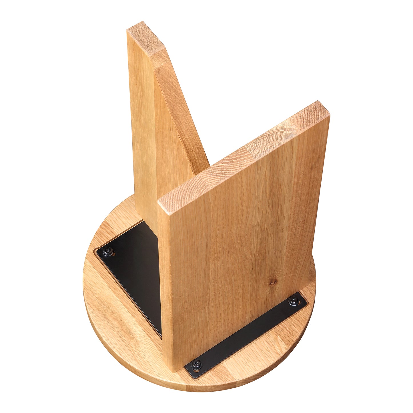 Grace Accent Table Natural Oak by Moe's Home
