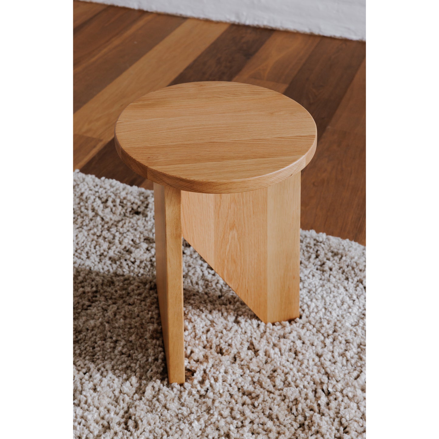 Grace Accent Table Natural Oak by Moe's Home