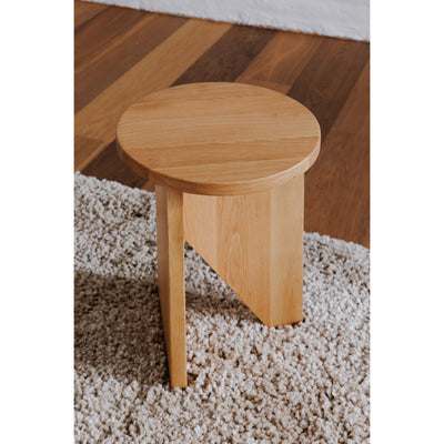 Grace Accent Table Natural Oak by Moe's Home