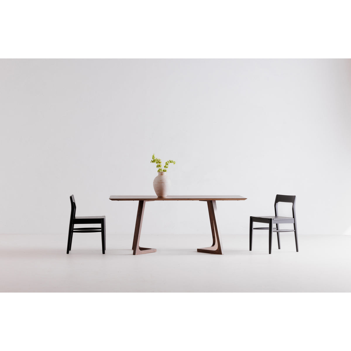 Owing Dining Chair Black - Set Of Two by Moe's Home