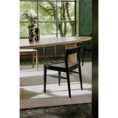 Owing Dining Chair Black - Set Of Two by Moe's Home