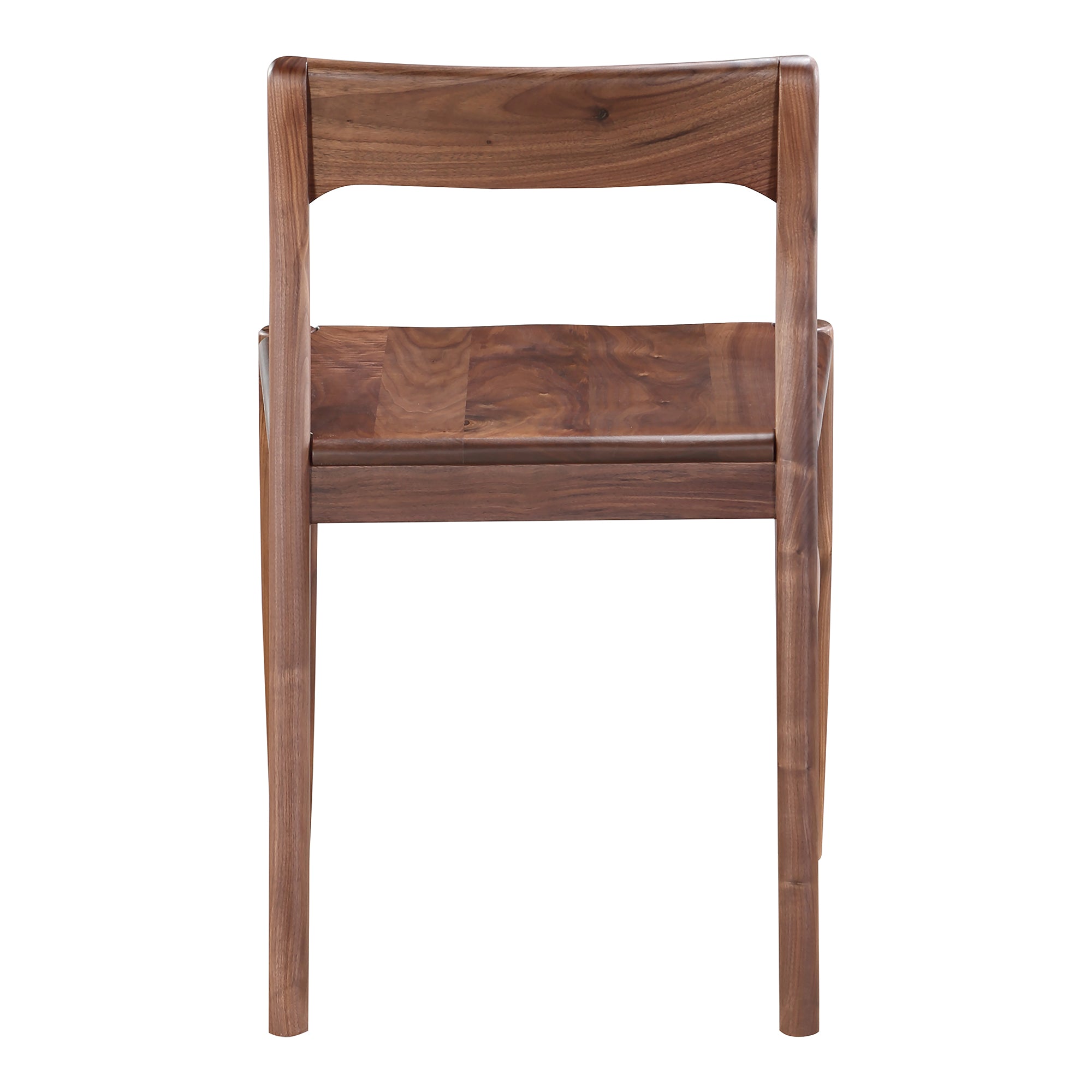 Owing Dining Chair Walnut Brown - Set Of Two