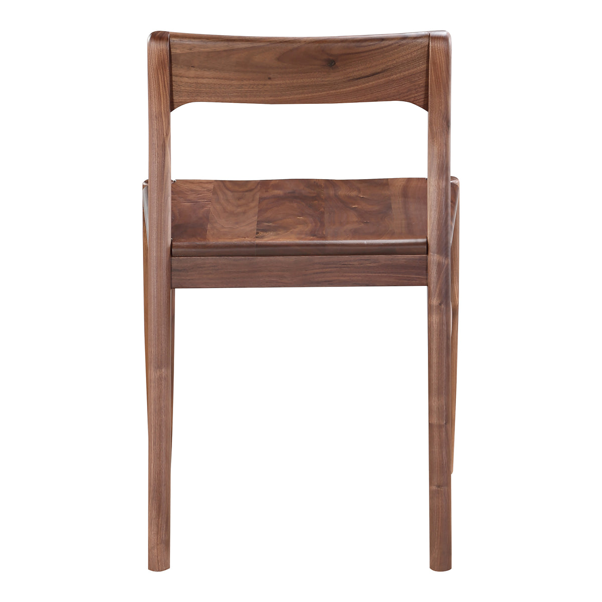 Owing Dining Chair Walnut Brown - Set Of Two by Moe's Home