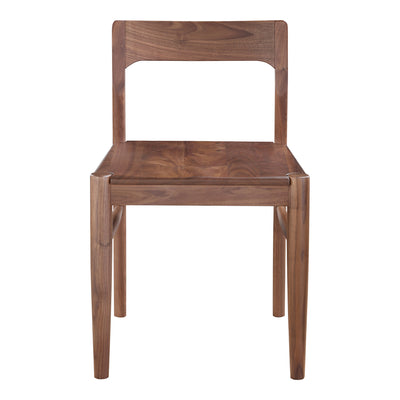 Owing Dining Chair Walnut Brown - Set Of Two by Moe's Home