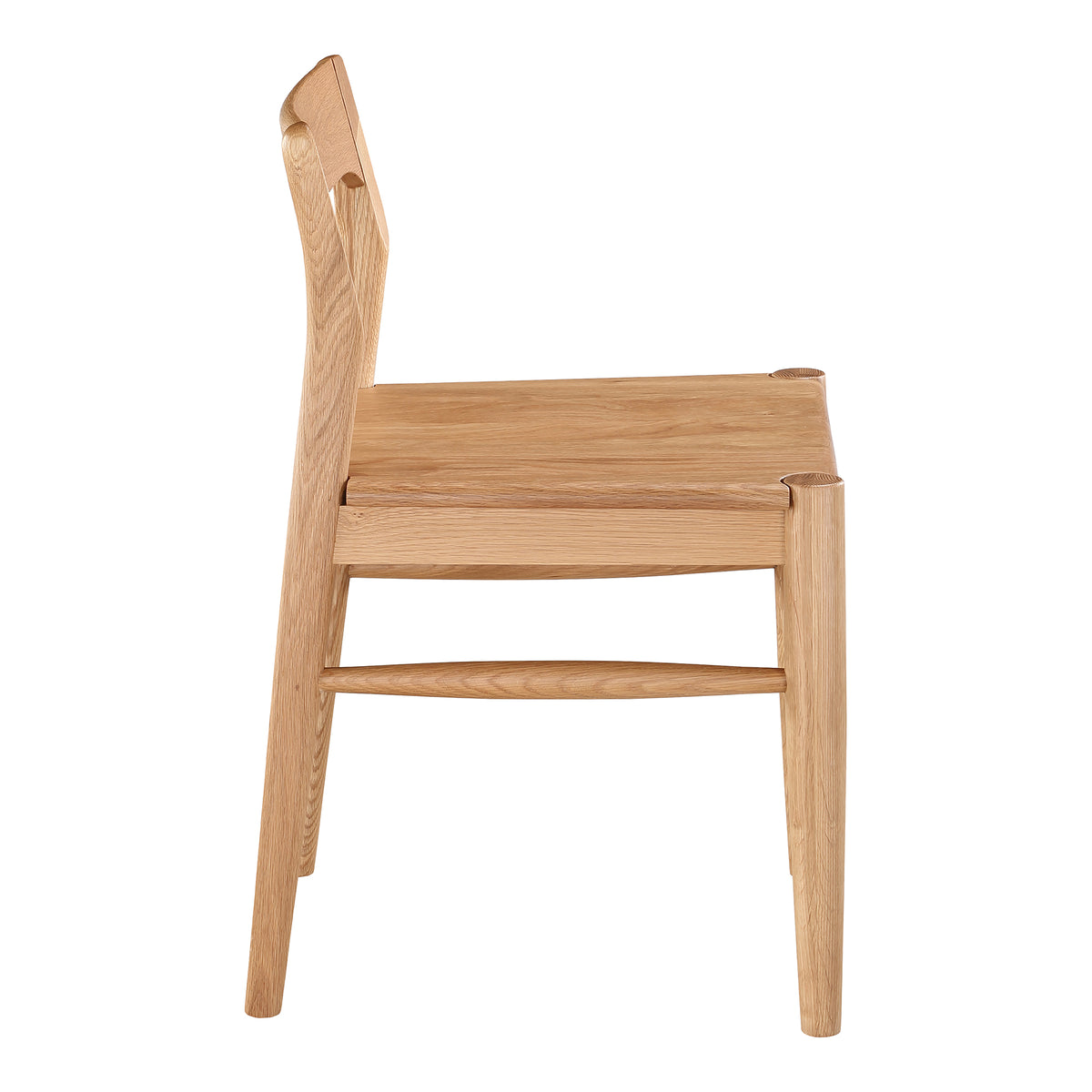 Owing Dining Chair Natural Oak - Set Of Two by Moe's Home