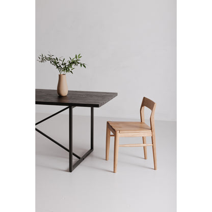 Owing Dining Chair Natural Oak - Set Of Two