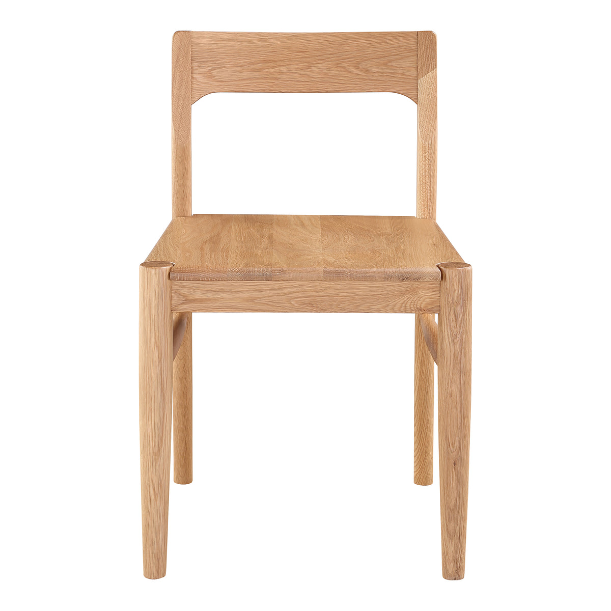 Owing Dining Chair Natural Oak - Set Of Two by Moe's Home