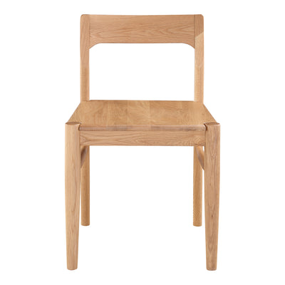 Owing Dining Chair Natural Oak - Set Of Two by Moe's Home