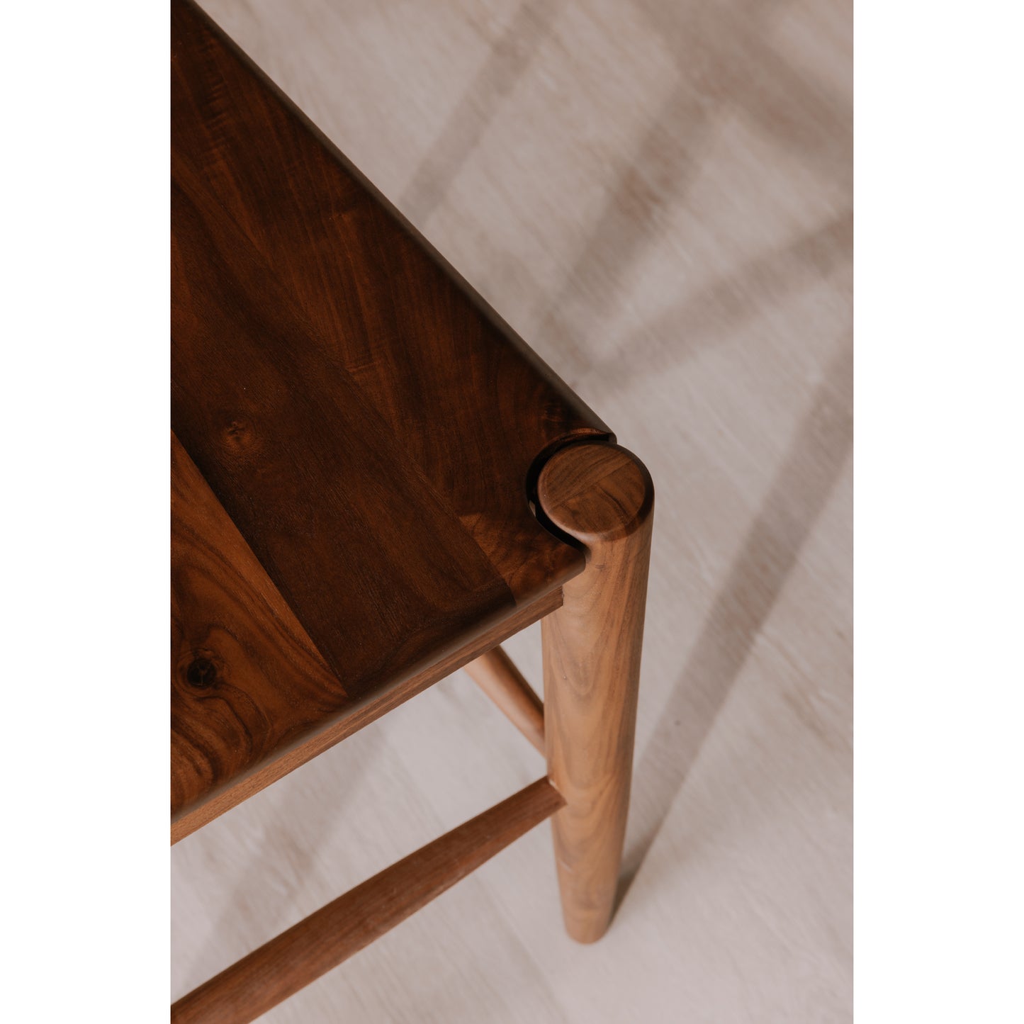 Owing Counter Stool Walnut Brown by Moe's Home