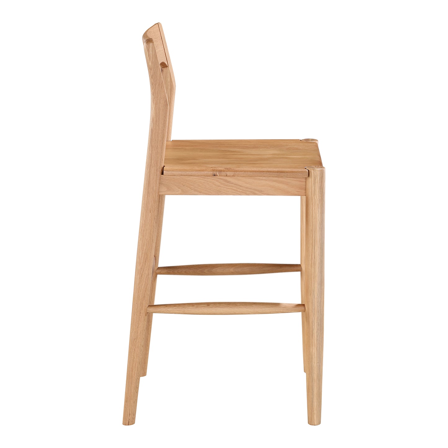 Owing Counter Stool Natural Oak by Moe's Home
