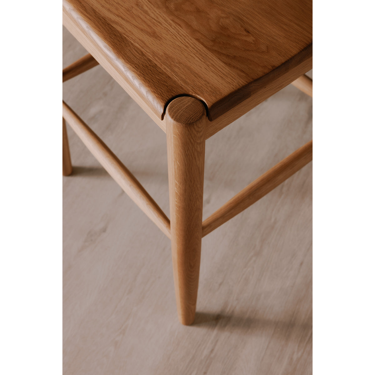 Owing Counter Stool Natural Oak by Moe's Home