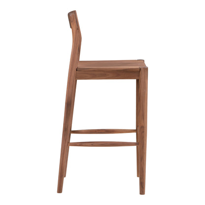 Owing Barstool Walnut Brown