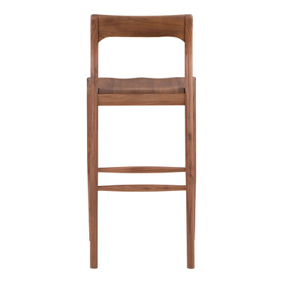 Owing Barstool Walnut Brown by Moe's Home