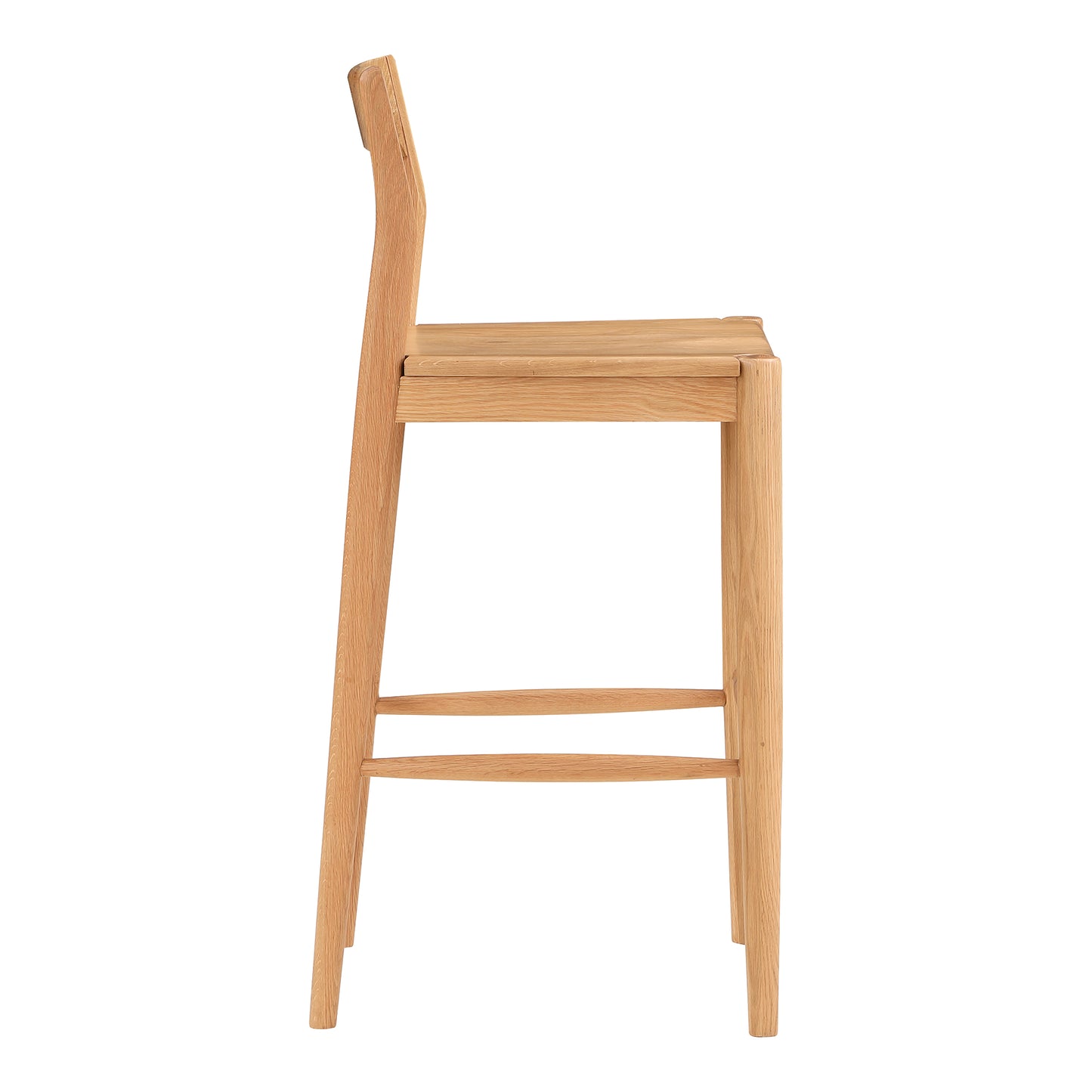 Owing Barstool Natural Oak by Moe's Home