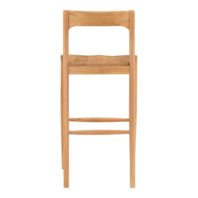 Owing Barstool Natural Oak by Moe's Home