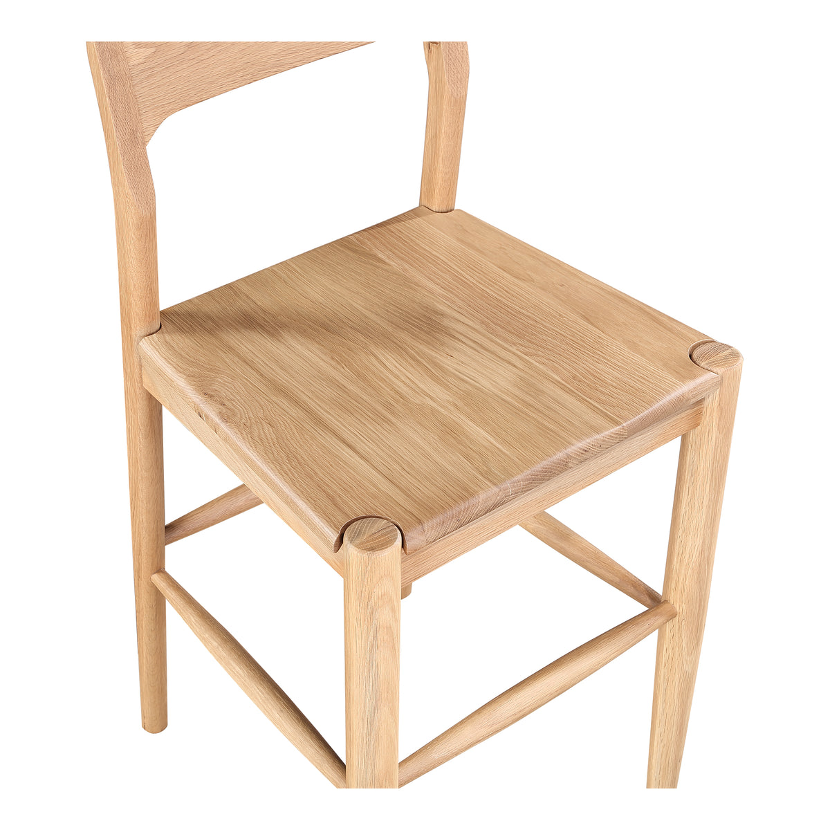 Owing Barstool Natural Oak by Moe's Home