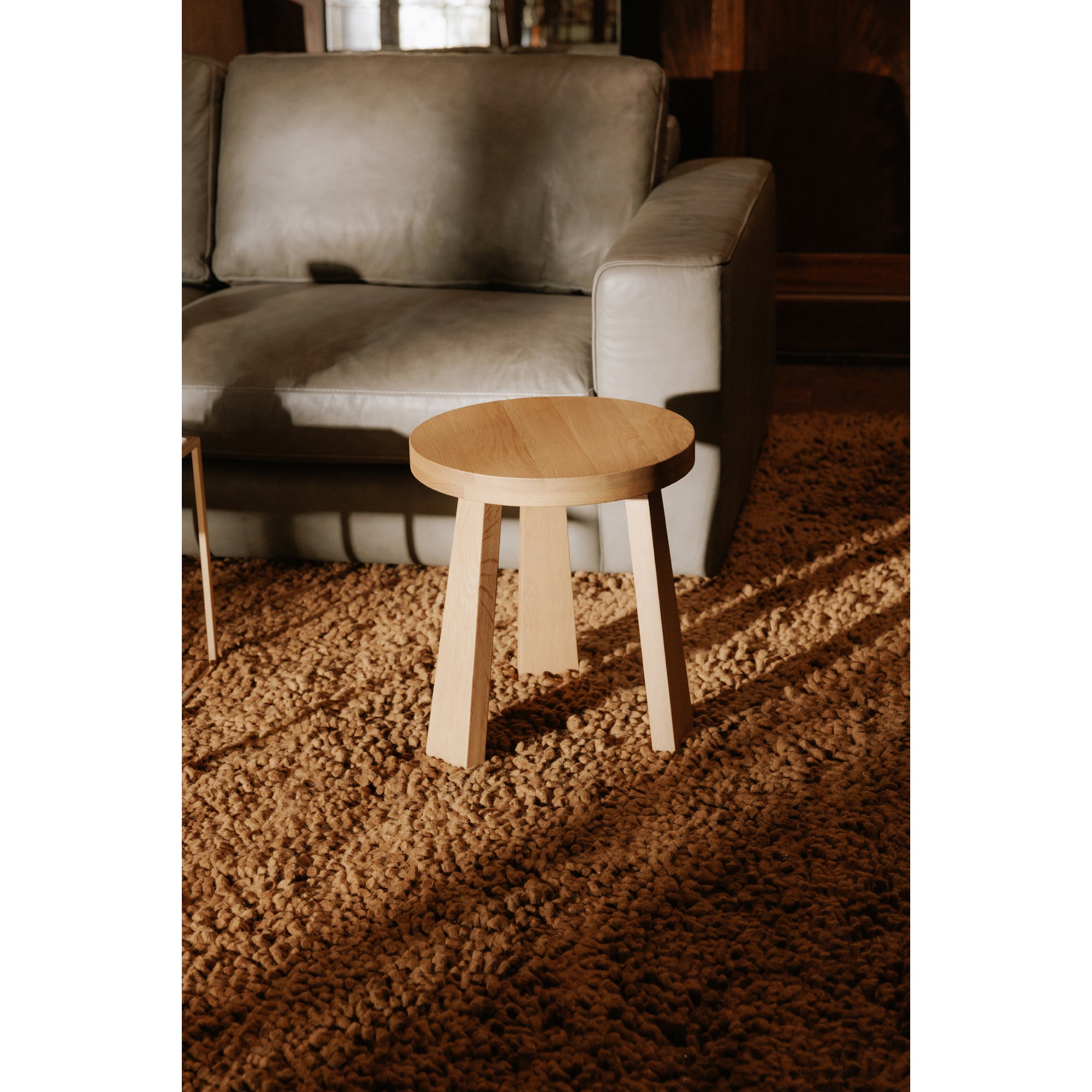 Lund Stool Natural Oak