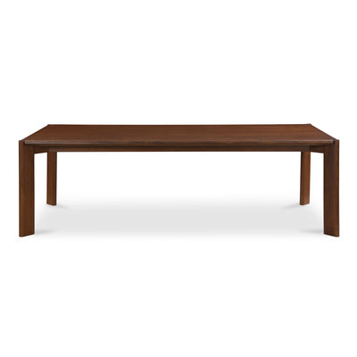 Daifuku Large Dining Table Walnut Stained Ash by Moe's Home