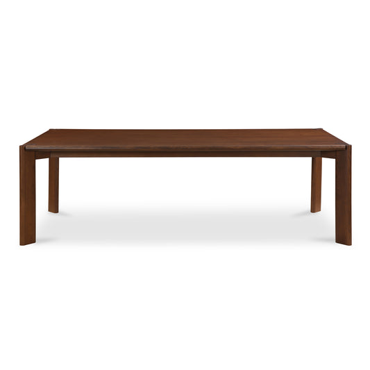 Daifuku Large Dining Table Walnut Stained Ash by Moe's Home