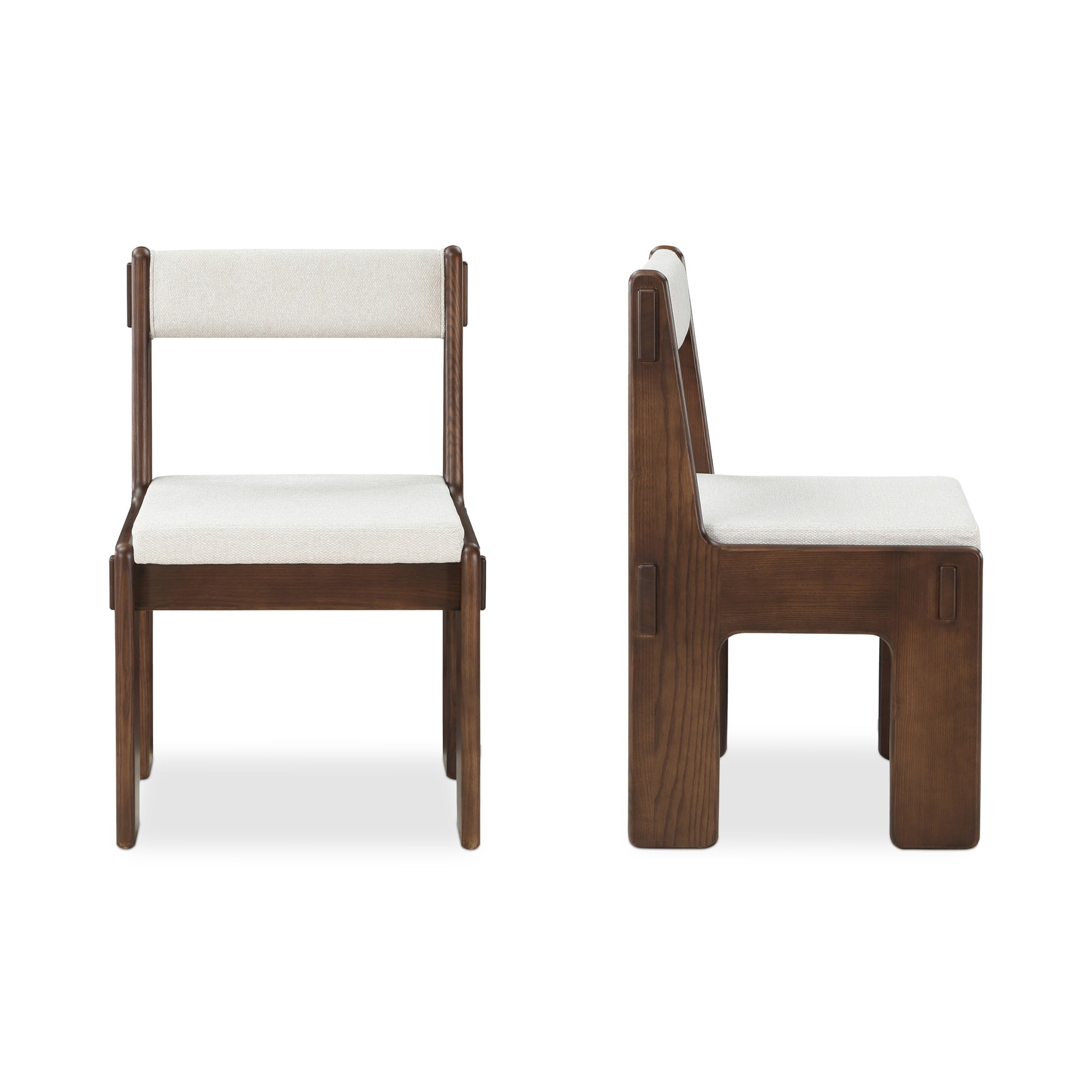 Ashby Dining Chair Brown– Set Of Two