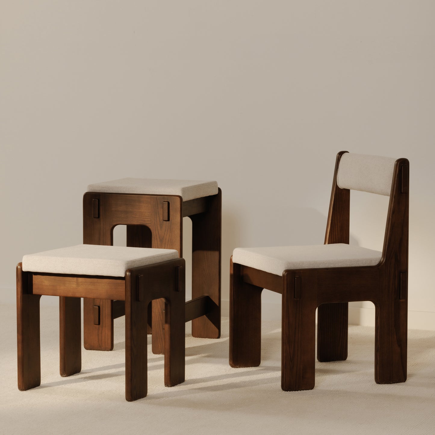 Ashby Counter Stool Brown by Moe's Home