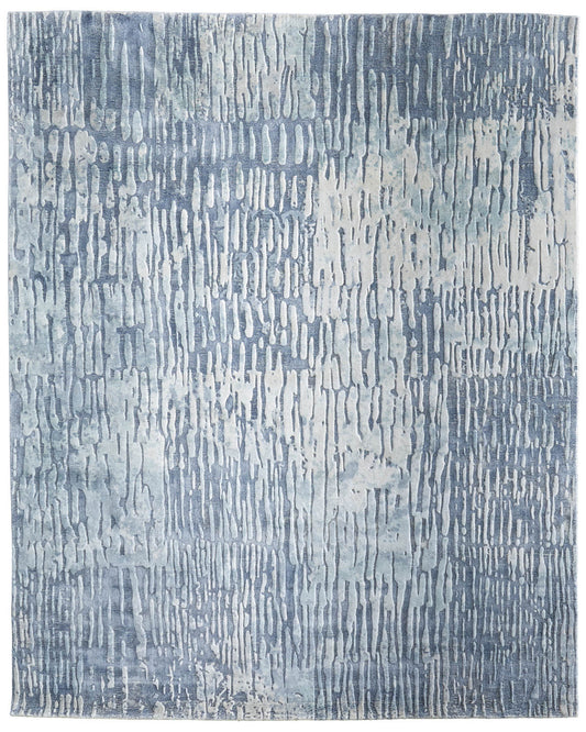 Braden 8A49F Blue/Ivory Rug by Feizy