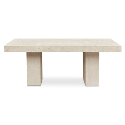 Antonius Outdoor Dining Table Terrazzo by Moe's Home